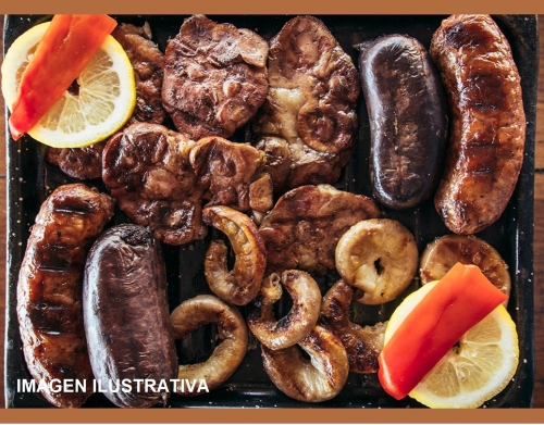PARRILLADA 5 PERSONAS 2.5 KG (ACHURAS)